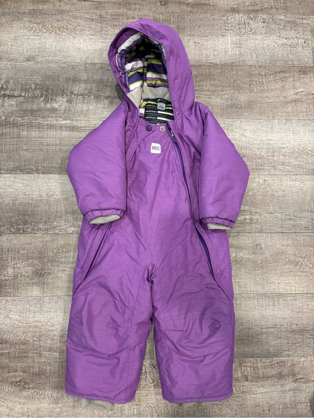 MEC Purple Toddler Toaster Suit